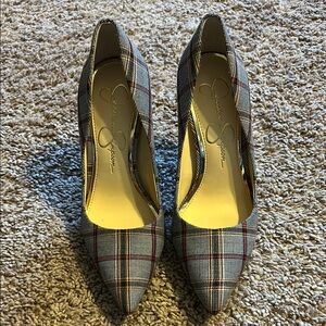 Jessica Simpson Black and Red Heels Classic Pumps